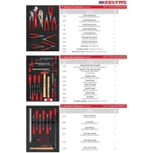 İzeltaş 8 Çekmeceli Dolu Takım Arabası Garage8 139 Parça 8242 00 8142 - 3