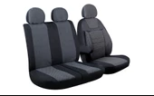 Ford Transit 2013 ve Sonrası 2+1 Ön Koltuk Kılıf Seti Füme - 1