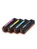 Safir Toner Hp 128A-CE320A LaserJet CM1415fn CMYK 1 Set Muadil Toner - 2