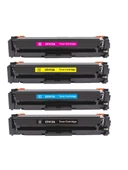 Safir Toner Hp LaserJet Pro MFP M477fdn 204A-CF510A CMYK 1 Set Muadil Toner - 3