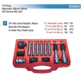 NT Tools Alternatör Sökme Takma Somun Bits Seti CRV 13 Parça NTA8040 - 1