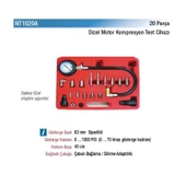 NT Tools Dizel Motor Kompresyon Test Cihazı 20 Parça NT1020A - 1