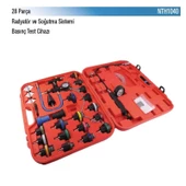 NT Tools Radyatör ve Soğutma Sistemi Basınç Test Cihazı 28 Parça NTH1040 - 1