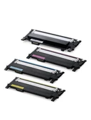 Safir Toner Samsung CLT-K406S CLX-3300 CMYK 1 Set  Muadil Toner - 3