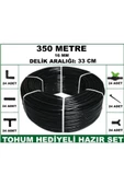 16 mm Delikli 350 mt 33 cm Bahçeniz İçin İdeal Damla Sulama Hortumu -Tohum Hediye- Hazır SET 24'lü - 4