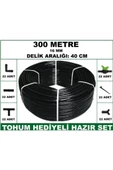 16 mm Delikli 300 mt 40 cm Bahçeniz İçin İdeal Damla Sulama Hortumu -Tohum Hediye- Hazır SET 22'li - 5