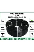 16 mm Delikli 400 mt 40 cm Bahçeniz İçin İdeal Damla Sulama Hortumu -Tohum Hediye- Hazır SET 25'li - 3