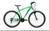 BİSAN LEON ERKEK DAĞ BİSİKLETİ 46CM V 26 JANT 21 VİTES NEON YEŞİL LACİVERT - 1