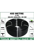 16 mm Delikli 400 mt 20 cm Bahçeniz İçin İdeal Damla Sulama Hortumu -Tohum Hediye- Hazır SET 25'li - 3