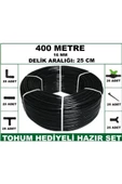 16 mm Delikli 400 mt 25 cm Bahçeniz İçin İdeal Damla Sulama Hortumu -Tohum Hediye- Hazır SET 25'li - 6
