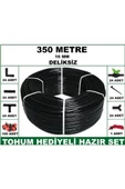16 mm Deliksiz 350 mt Bahçeniz İçin İdeal Damla Sulama Hortumu -Tohum Hediye- Hazır SET 24'lü - 4