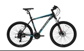 BİSAN MTX 7050 ERKEK DAĞ BİSİKLETİ 48CM MD 29 JANT 21 VİTES MAT SİYAH MAVİ - 1