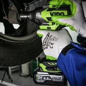 Vido Profesyonel 21V Akülü Darbeli Somun Sökme 1/2" Çift Akü Kömürsüz Motor WD040440210 - 3