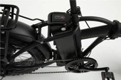 BİSAN E-FOLDING F2 ELEKTRİKLİ KATLANIR BİSİKLET 43CM MD 20 JANT 7 VİTES HAKİ SARI - 5