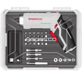 Specco 33 Parça Akülü Vidalama Şarjlı Tornavida Seti XSP3.6V-3011 - 1