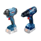 Bosch Profesyonel GSR180-Lİ Akülü Darbeli Matkap + GDR18V-160 Akülü Somun Sıkma Çift Akü + Şarj Aleti - 2