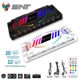 ARGBCTR-01B ARGB Denetleyici Controller Uzaktan Kumandalı  Siyah - 1