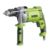 Vido 1050W Elektrikli Darbeli Matkap 13mm Kilitli Mandren WD010211050 - 1