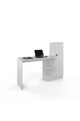 ANZERA Opus Ofis / Çalışma Masası - Beyaz - Dolaplı - 1