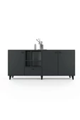 ANZERA Opus Konsol - Antrasit - 4 Kapaklı thumbnail 2