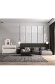 ANZERA Nora Konsol - Beyaz - 3 Kapaklı - 2