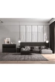 ANZERA Nora Konsol - Siyah - 3 Kapaklı - 2
