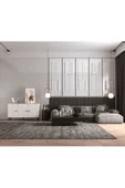 ANZERA Luna Konsol / Şifonyer - Beyaz - 3 Kapaklı - 2