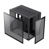 SNT WARZONE II 750 Watt 80+ Bronze Güç Kaynağı  7x Argb Fan Uzaktan Kumandalı ARGB Controller Gaming Kasa Siyah - 9