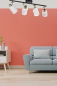 Lumexx Nomi 4 Lü Sıralı Siyah Beyaz Camlı Avize - 3
