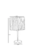 Lumexx HASIR RATTAN ABAJURLU MASA LAMBASI ESKİTME - 4