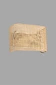 Lumexx ÖRGÜLÜ RATTAN ABAJURLU DİKDÖRTGEN APLİK - 2