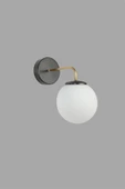 Lumexx PABLO SİYAH BEYAZ CAMLI APLİK - 3