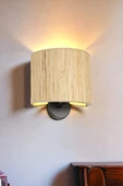Lumexx BAMBU 010 ABAJURLU OVAL APLİK - 1