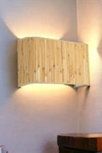 Lumexx BAMBU 07 ABAJURLU DİKDÖRTGEN APLİK - 1