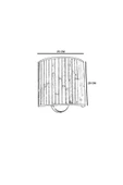 Lumexx BAMBU 05 ABAJURLU OVAL APLİK - 3