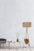Lumexx Venedik Eskitme Silindir Rattan Abajurlu - 1