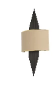 Lumexx HANDE SİYAH OVAL 82 ABAJURLU APLİK - 1