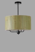 Lumexx BAMBU 03 ABAJURLU 3 LÜ SARKIT AVİZE - 3