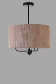 Lumexx BAMBU 04 ABAJURLU 3 LÜ SARKIT AVİZE - 2