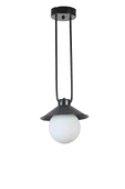 Lumexx JOLİE SİYAH BEYAZ CAMLI SARKIT - 1