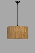Lumexx BAMBU 07 ABAJURLU TEKLİ SARKIT AVİZE - 3