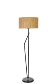 Lumexx ALFA SİYAH LAMBADER SİLİNDİR BAMBU 07 ABAJURLU - 1