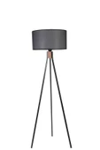 Lumexx FISCO TRİPOD SİYAH LAMBADER SİLİNDİR HASIR SİYAH ABAJURLU thumbnail 2