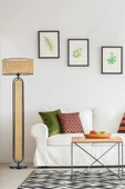 Lumexx BELİNDA SİYAH SİLİNDİR RATTAN LAMBADER - 1