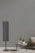 Lumexx NOYAN SİYAH LAMBADER KOYU GRİ ABAJURLU - 1