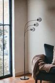 Lumexx BADİ 3 LÜ SİYAH FÜME CAMLI LAMBADER - 1