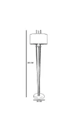 Lumexx BELEN SİYAH LAMBADER SİLİNDİR RATTAN ABAJURLU - 4