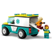 Lego City Acil Ambulansı Ve Snowboardcu 60403 - 3