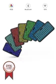 Torima M7 Siyah Kablosuz Rgb Işıklı Bluetooth Mini Klavye - 1