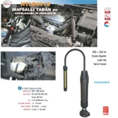 NTLights 600+200 Lümen Şarjlı Mıknatıslı Oto Tamir Feneri Led Lamba NTLE4013 - 2